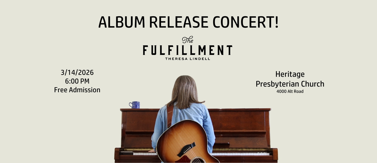 Theresa Lindell Live!: "The Fulfillment" Album Release